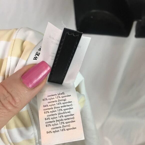 We Wore What Salerno Tie-Front Bikini Top XL - Picture 6 of 6